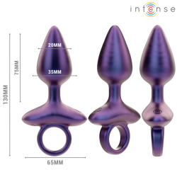 Intense - Michael Plug Anal Vibrant Modèle 2 Télécommande